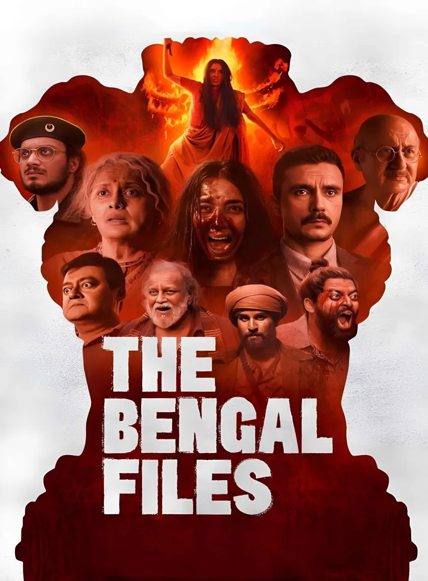 The Bengal Files (2025) Bollywood Hindi Movie HD ESub poster