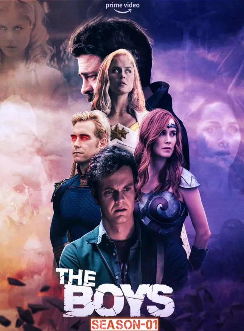 The Boys S01 (2019) {Hindi + English} Dual Audio Completed Web Series BluRay HEVC ESub poster