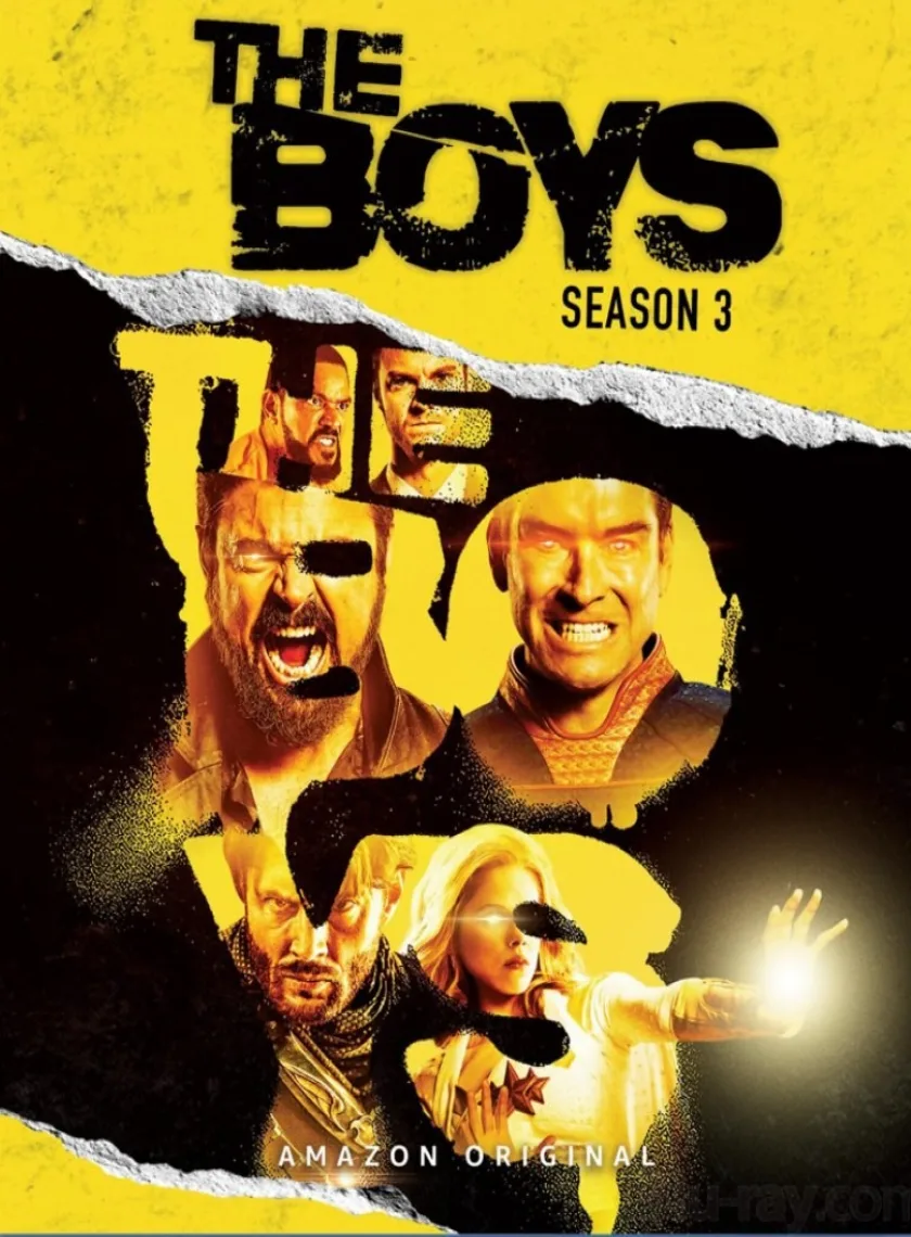 The Boys S3 (2022) {Hindi + English} Dual Audio Completed Web Series BluRay HEVC ESub poster