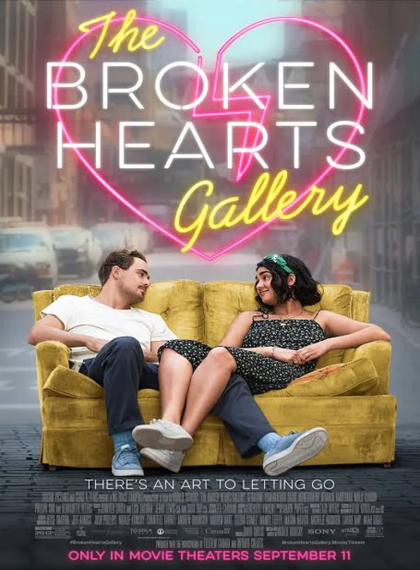The Broken Hearts Gallery (2020) Hollywood Hindi Full Movie HD poster