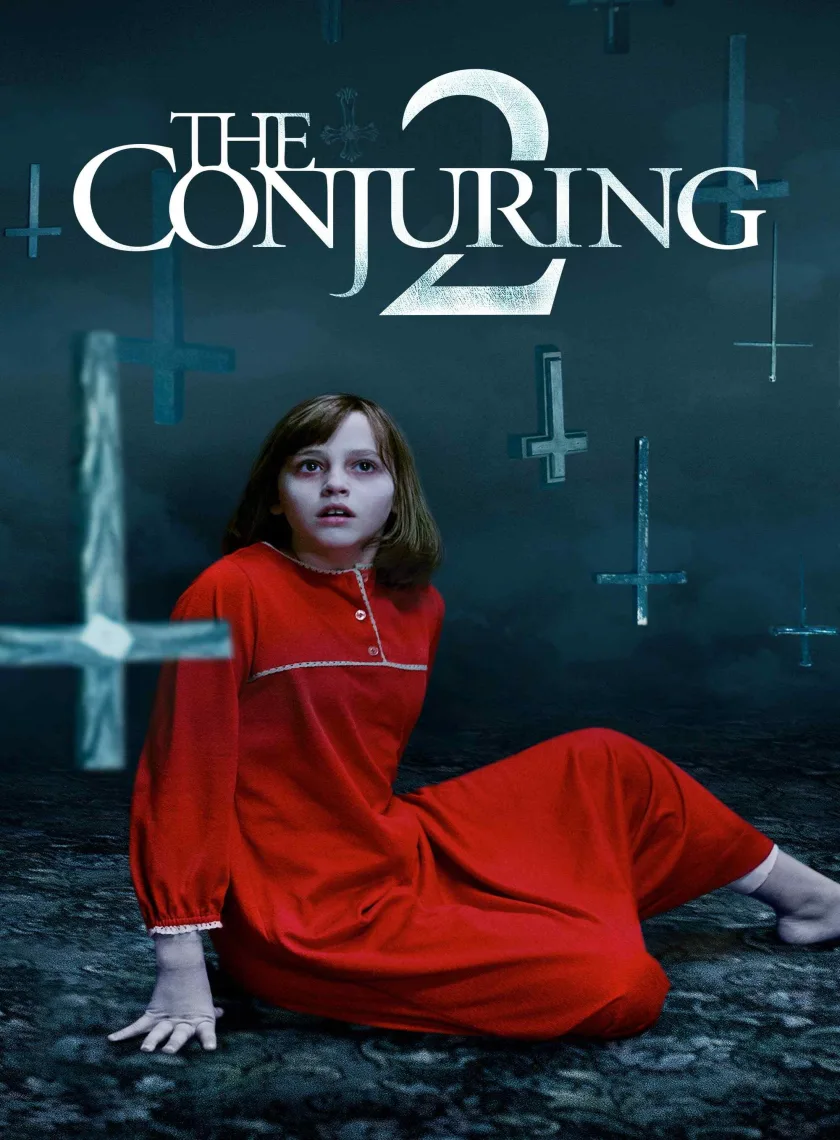 The Conjuring 2 (2016) (Hindi + English) Dual Audio Hollywood Movie BluRay HD ESub poster
