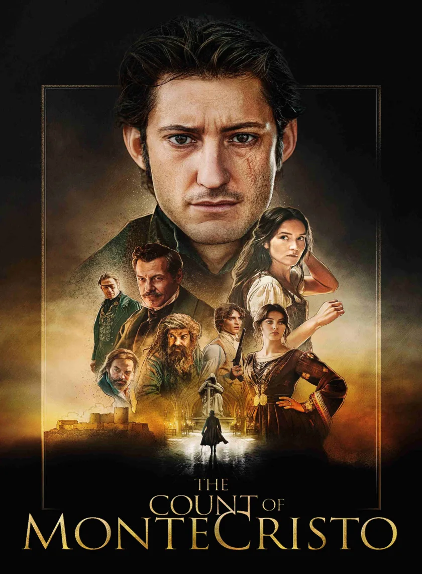 The Count of Monte Cristo (2024) (Hindi + English) Dual Audio Hollywood Movie BluRay HD ESub poster