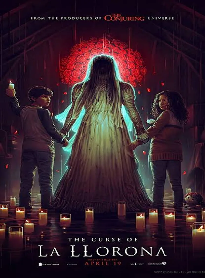 The Curse of la Llorona (2019) Hollywood Hindi Dubbed Full Movie ESub BluRay poster