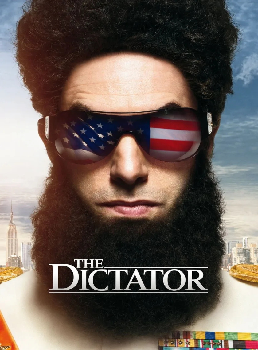 The Dictator (2012) (Hindi + English) Dual Audio Hollywood Movie BluRay HD ESub poster
