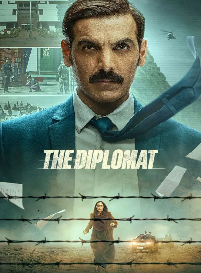 The Diplomat (2025) Bollywood Hindi Movie HD ESub poster