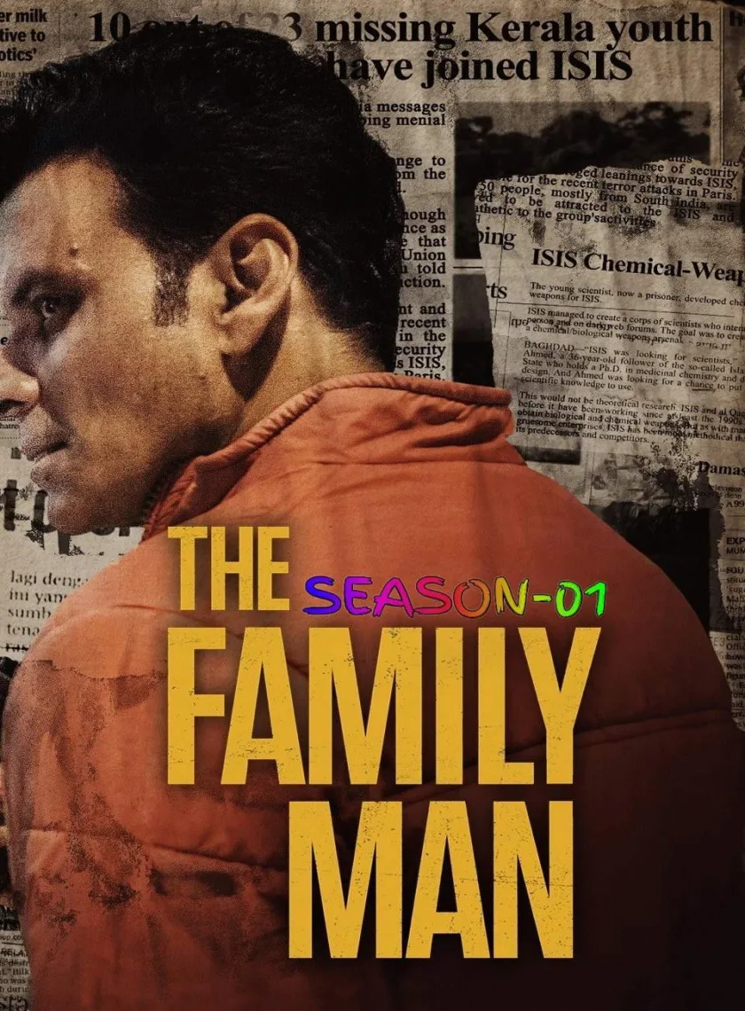 The Family Man S01 (2019) (Hindi + English) Dual Audio Completed Web Series HEVC ESub poster
