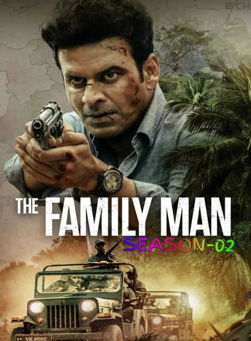 The Family Man S02 (2021) (Hindi + English) Dual Audio Completed Web Series HEVC ESub poster