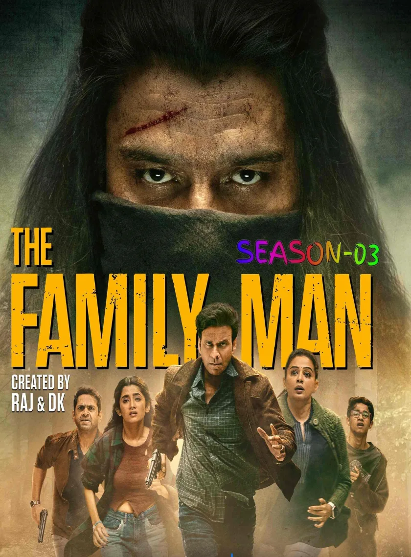 The Family Man S03 (2025) Hindi Completed Web Series HEVC ESub poster