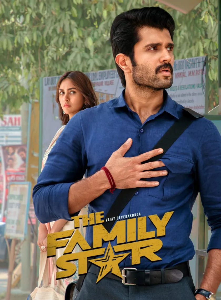 The Family Star (2024) {Hindi + Telugu} Dual Audio UnCut Movie HD ESub poster