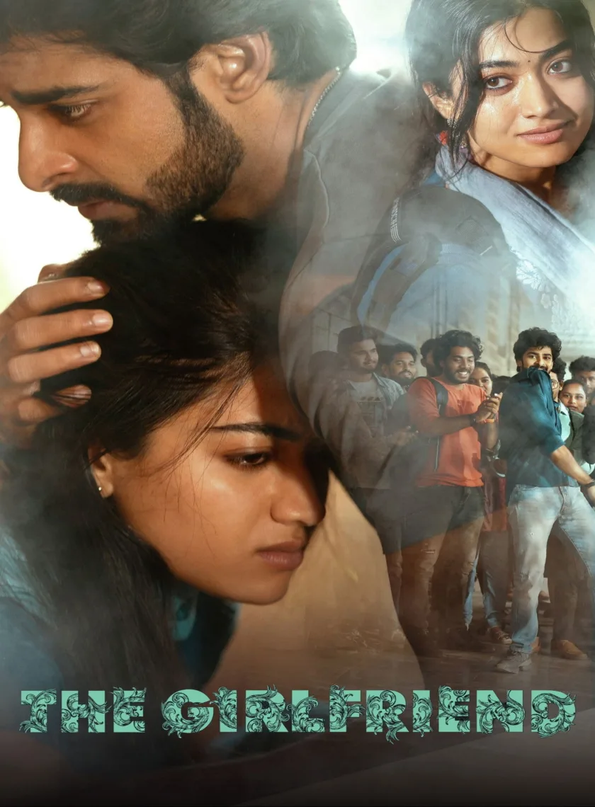 The Girlfriend (2025) (Hindi + Telugu) Dual Audio UnCut South Movie HD ESub poster