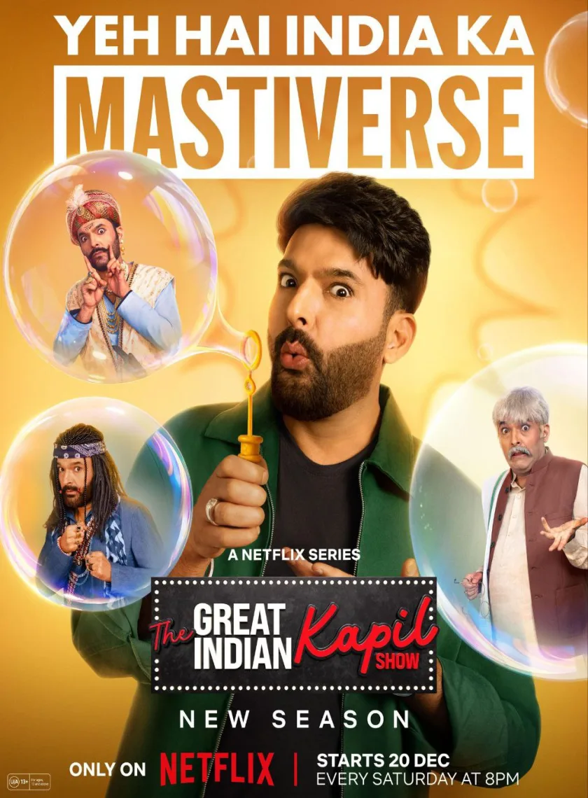 The Great Indian Kapil Show S04 (2025) Hindi Web Series HEVC ESub poster