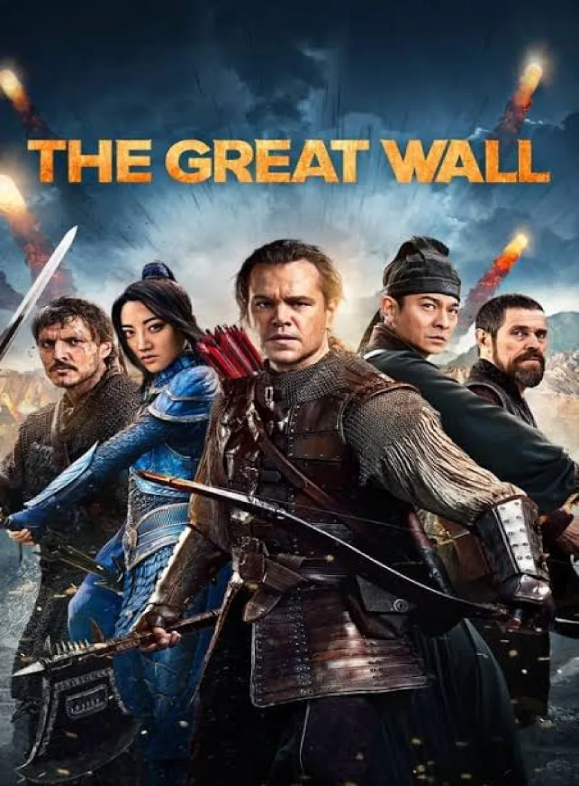 The Great Wall (2016) Hollywood {Hindi + English} Daul Audio BluRay Full Movie HD ESub poster