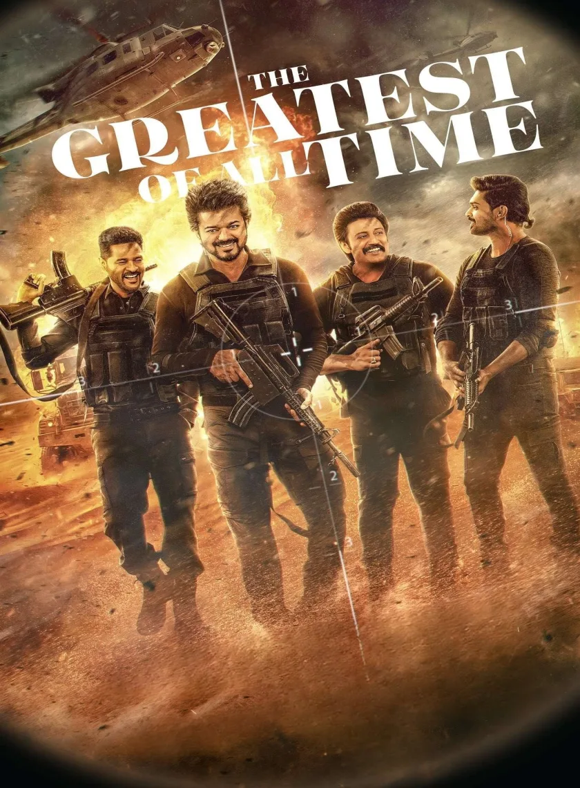 The Greatest of All Time (2024) (Hindi + Tamil) Dual Audio UnCut Movie HD ESub poster