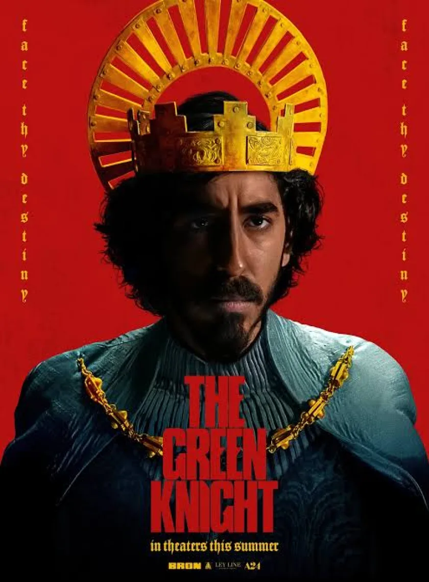 The Green Knight (2021) Hollywood Hindi Dubbed Full Movie ESub BluRay poster