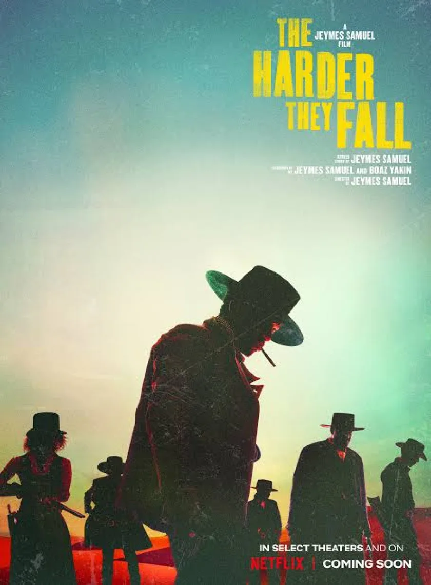 The Harder They Fall (2021) Hollywood Hindi Full Movie ESub HD poster