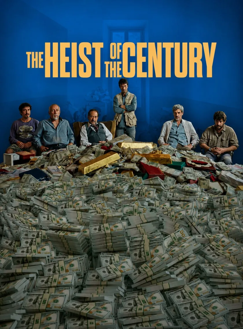 The Heist Of The Century (2020) (Hindi + Spanish) Dual Audio Hollywood Movie HD ESub poster