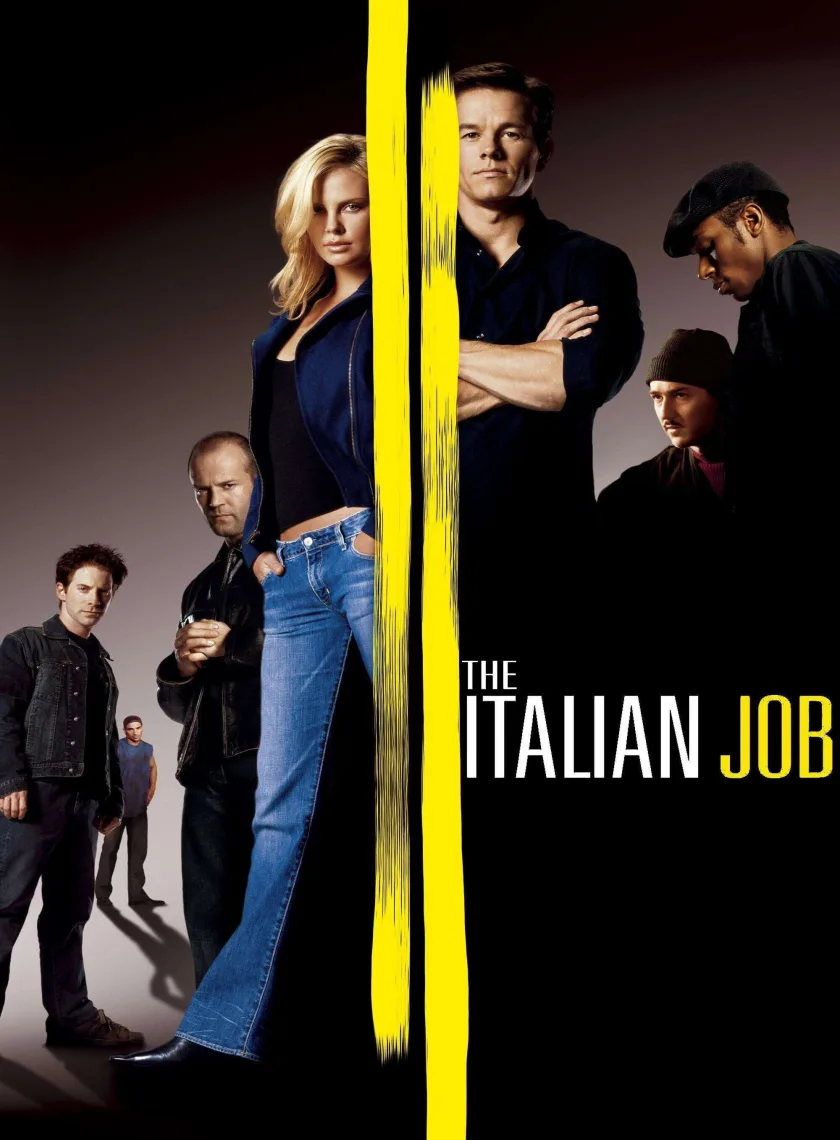 The Italian Job (2003) (Hindi + English) Dual Audio Hollywood Movie BluRay HD ESub poster