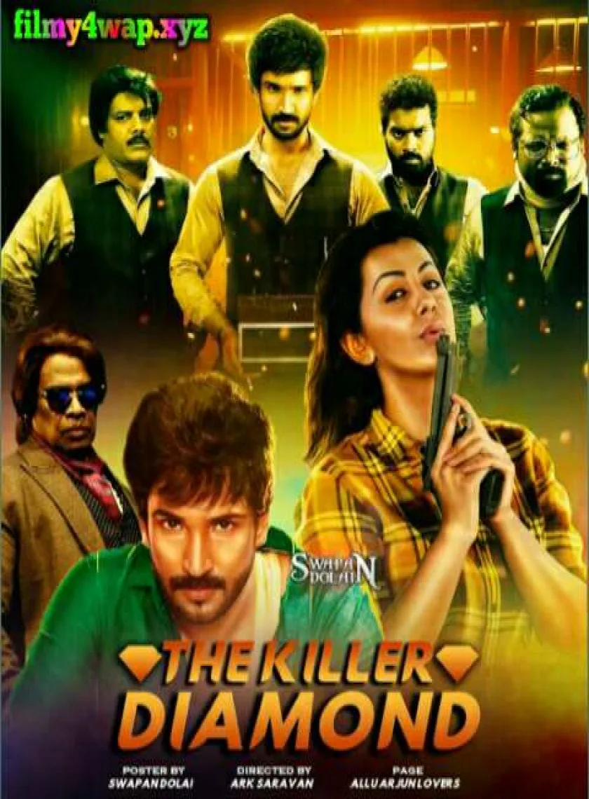 The Killer Diamond (Maragatha Naanayam) 2019 south Hindi Dubbed full movie 300MB HD poster