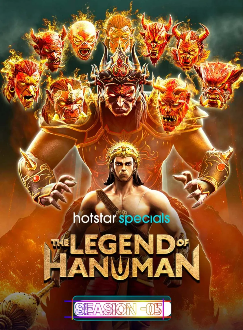 The Legend of Hanuman S05 (2024) Hindi Animation Completed Web Series HEVC ESub poster