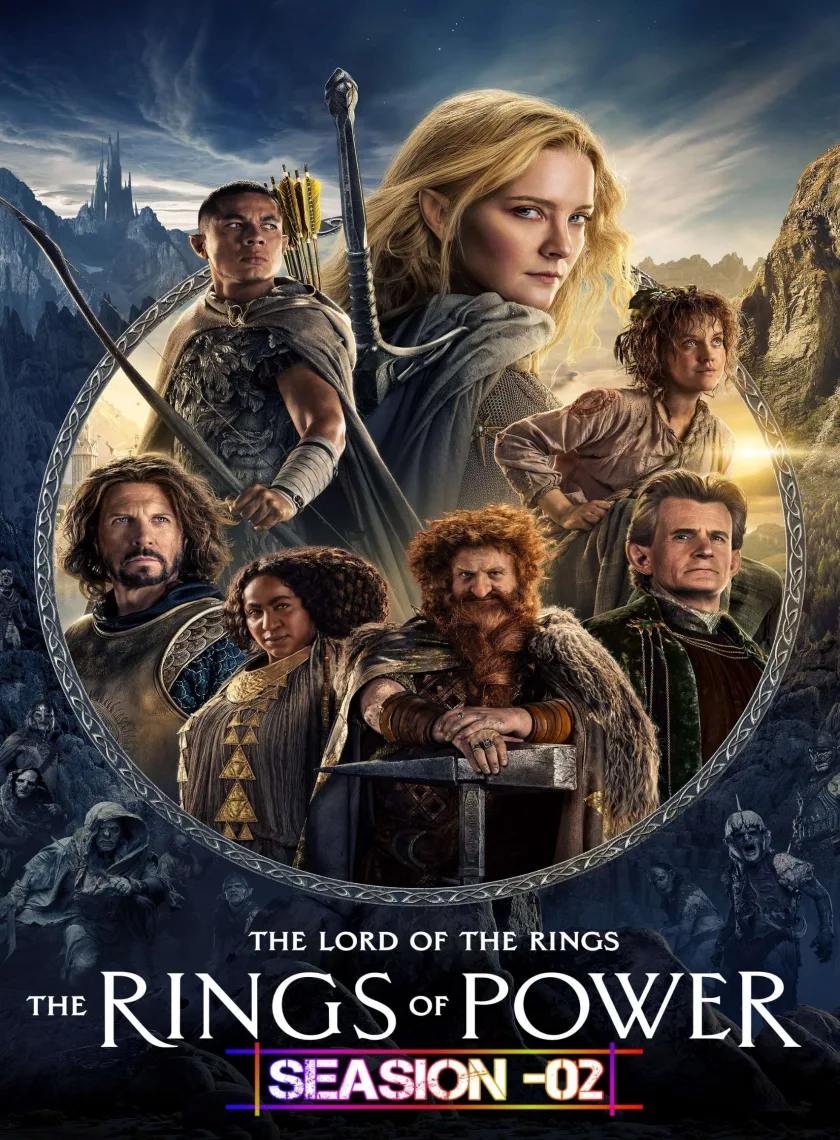 The Lord of the Rings S02 (2024) (Hindi + English) Dual Audio Completed Web Series HEVC ESub poster