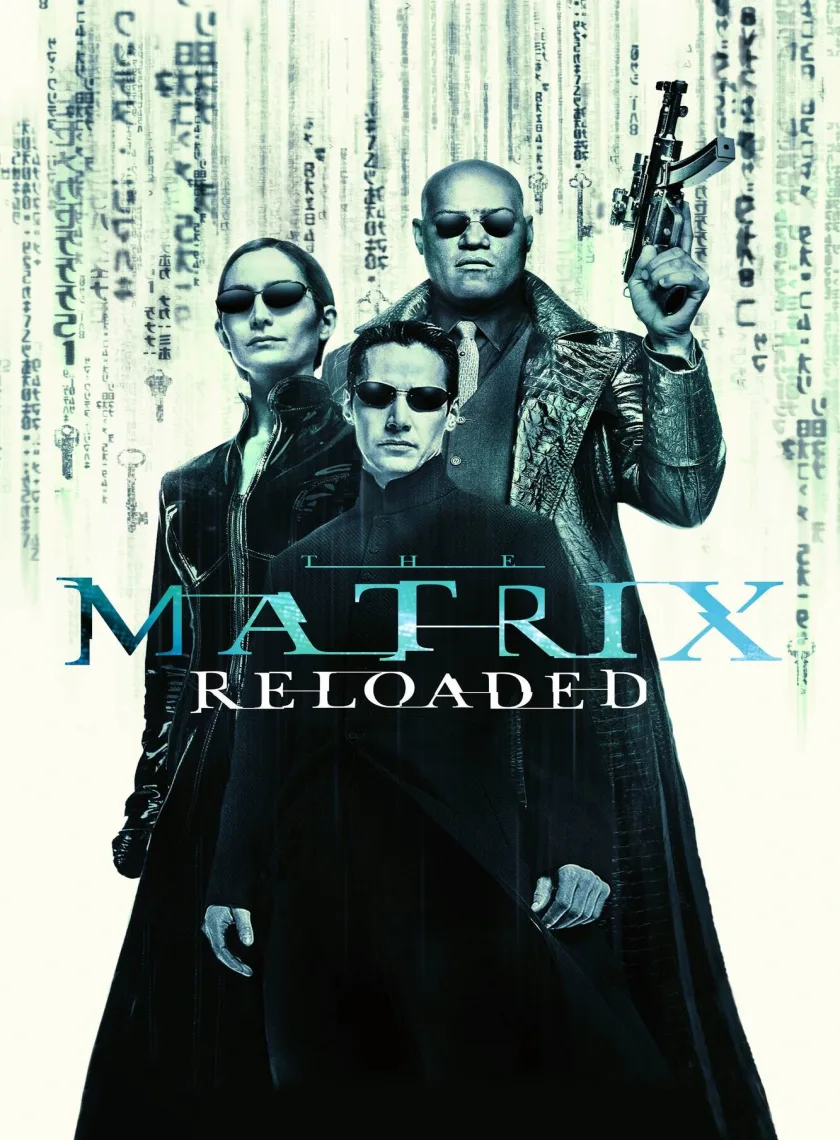 The Matrix Reloaded (2003) (Hindi + English) Dual Audio Hollywood Movie BluRay HD ESub poster