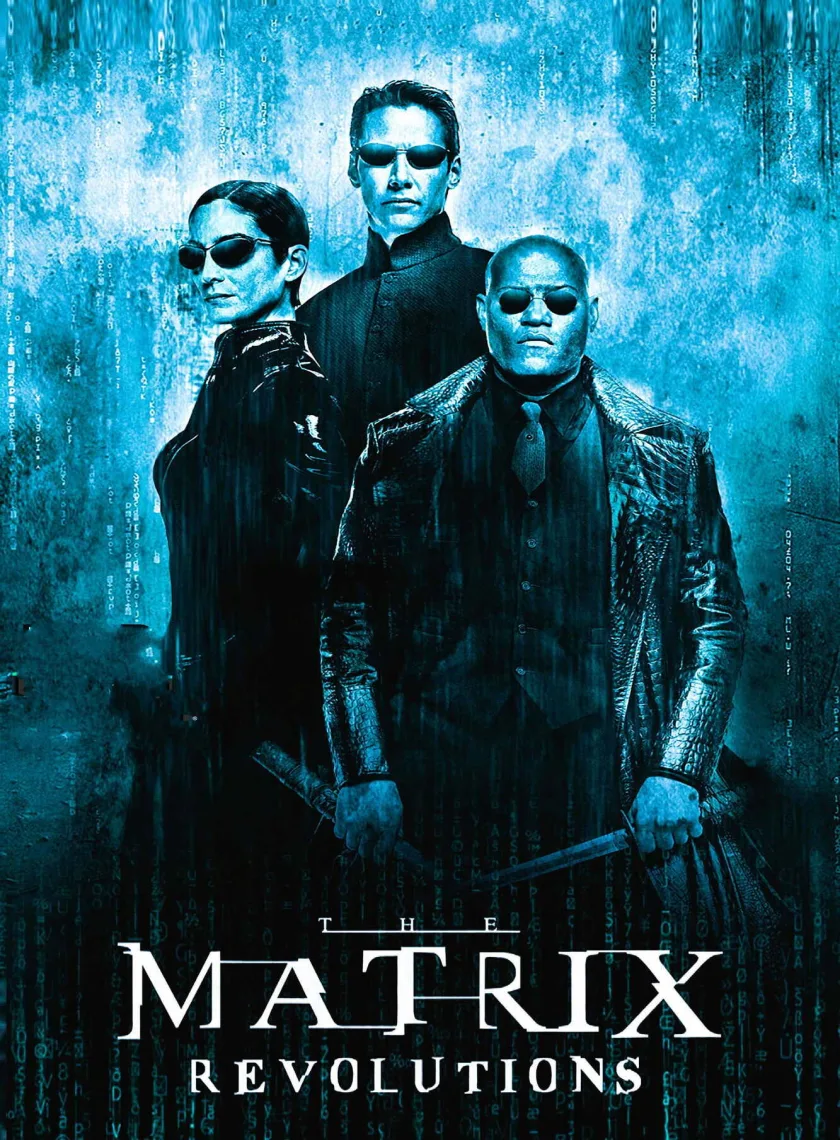 The Matrix Revolutions (2003) (Hindi + English) Dual Audio Hollywood Movie BluRay HD ESub poster