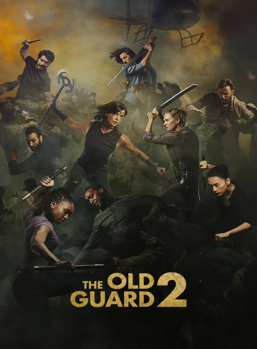 The Old Guard 2 (2025) (Hindi + English) Dual Audio Hollywood Movie HD ESub poster