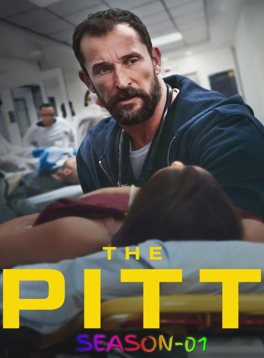 The Pitt S01 (2025) (Hindi + English) Dual Audio Completed Web Series HEVC ESub poster