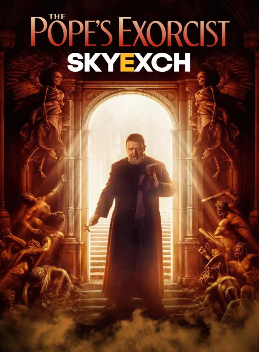 The Popes Exorcist (2023) Hollywood {Hindi (Clean) + English} Dual Audio Full Movie HD poster