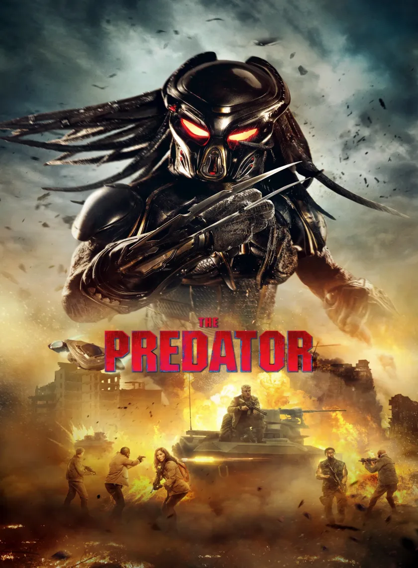 The Predator (2018) (Hindi + English) Dual Audio Hollywood Movie BluRay HD ESub poster