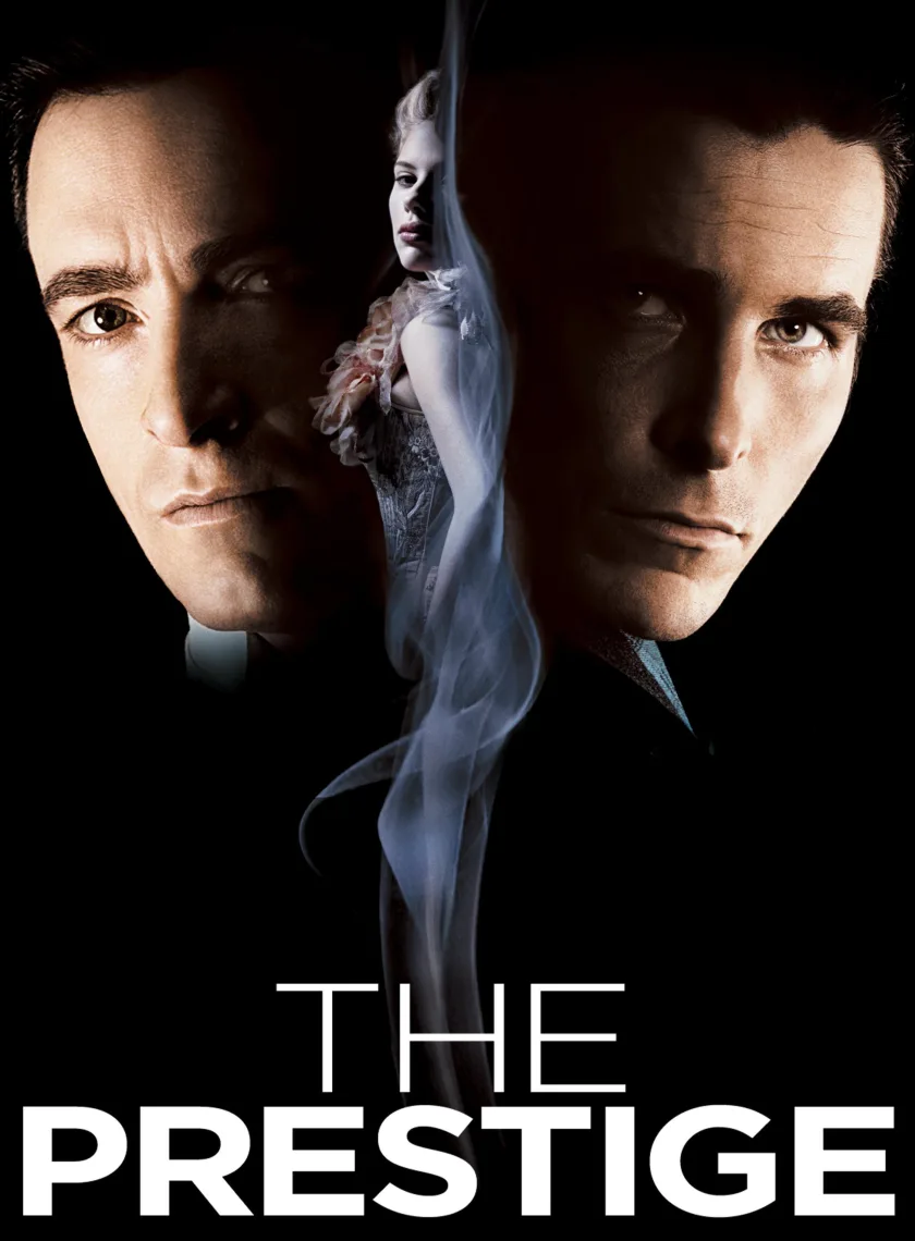 The Prestige (2006) (Hindi + English) Dual Audio Hollywood Movie BluRay HD ESub poster