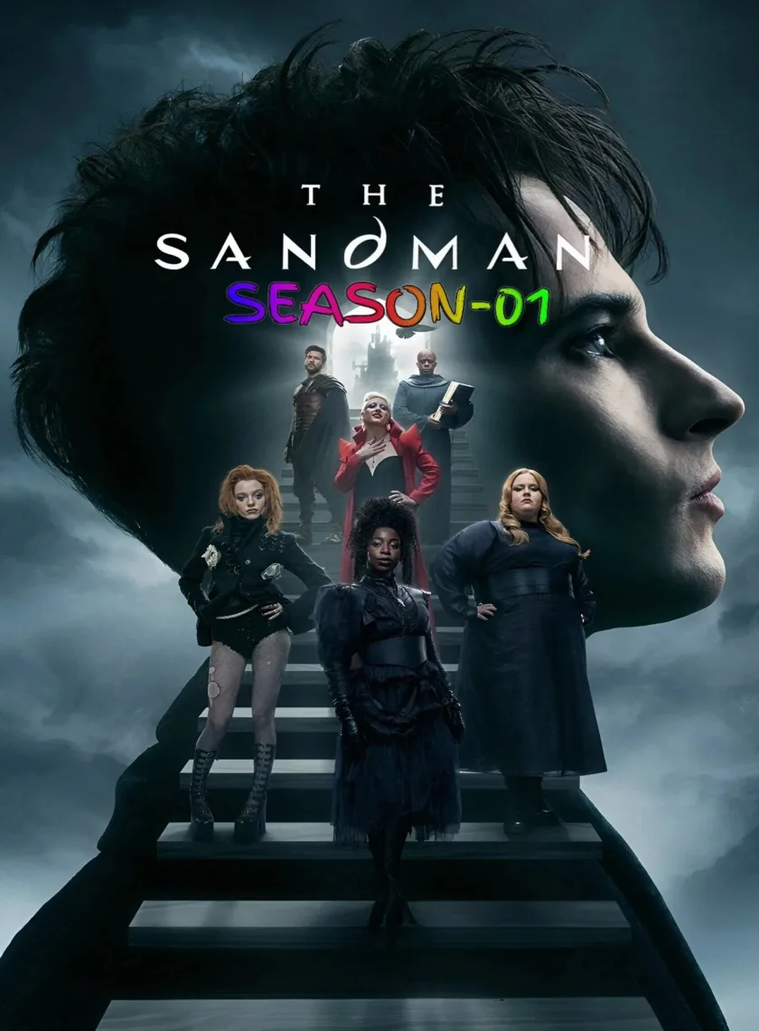 The Sandman S01 (2022) (Hindi + English) Dual Audio Completed Web Series HEVC ESub poster