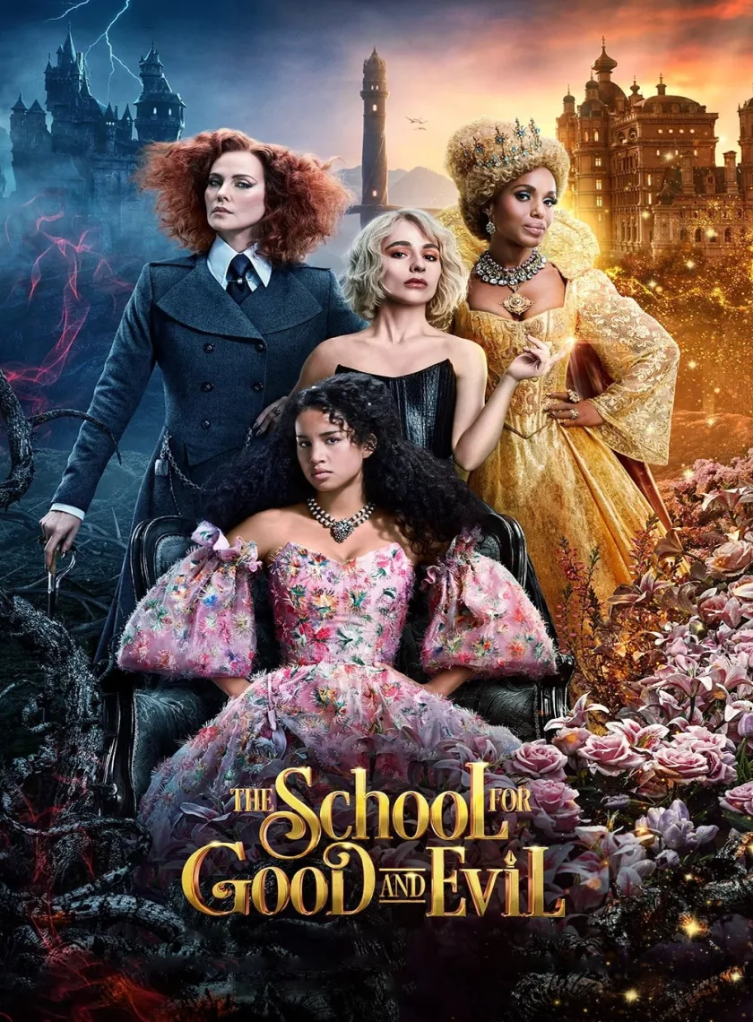 The School for Good and Evil (2022) (Hindi + English) Dual Audio Movie HD ESub poster