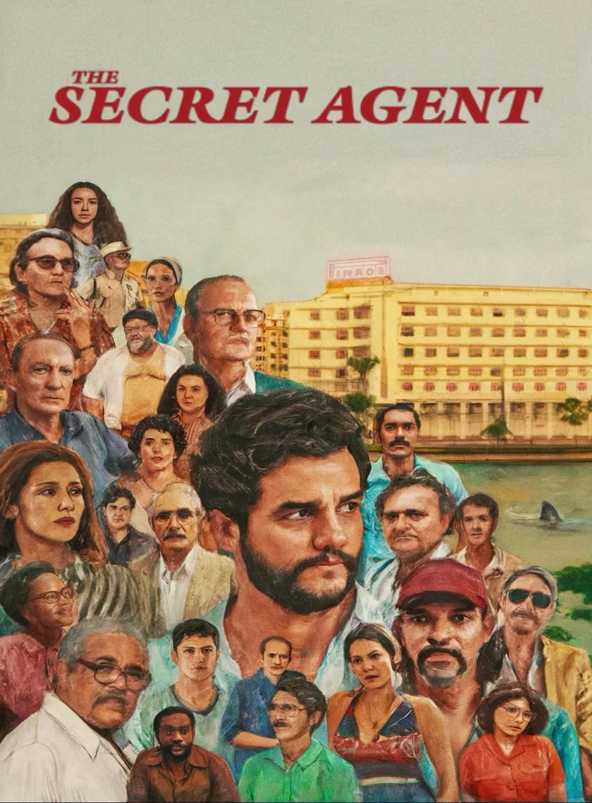 The Secret Agent (2025) (Hindi + Portuguese) Dual Audio Hollywood Movie HD ESub poster