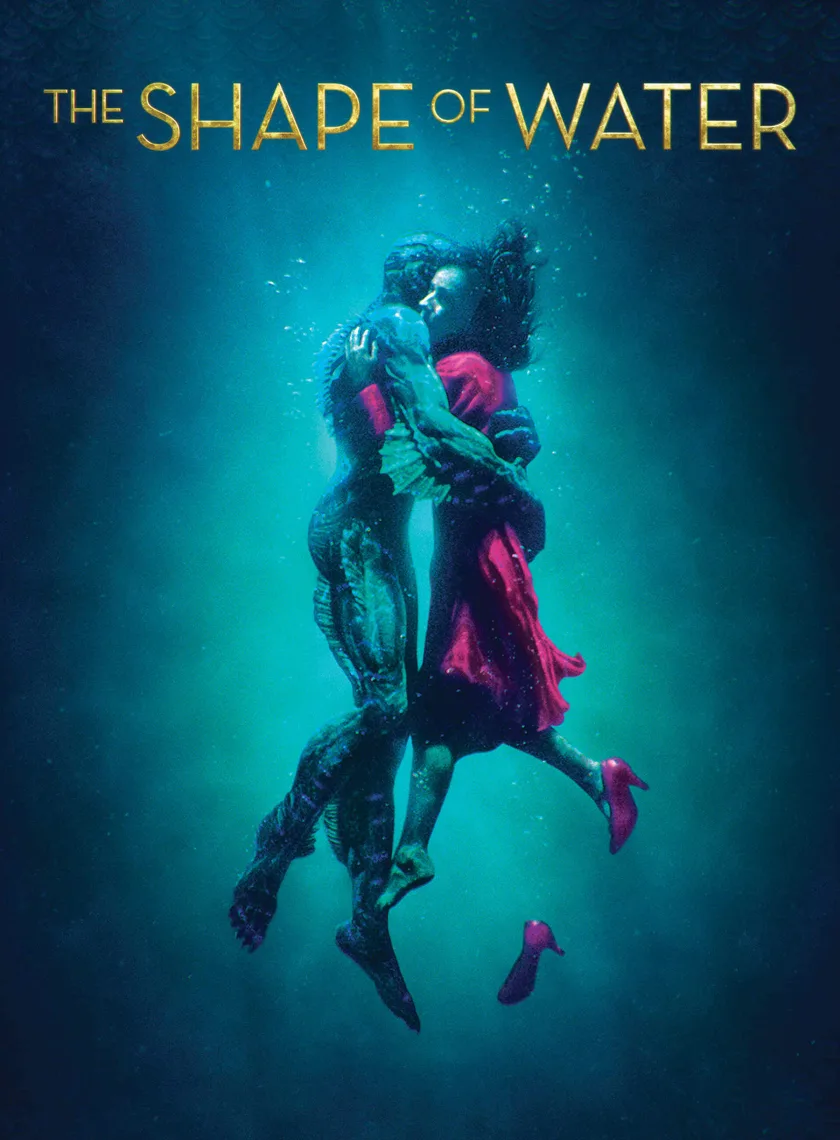 The Shape of Water (2017) (Hindi + English) Dual Audio Hollywood Movie BluRay HD ESub poster