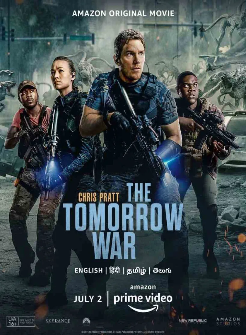 The Tomorrow War (2021) New Hollywood Hindi Full Movie HD poster