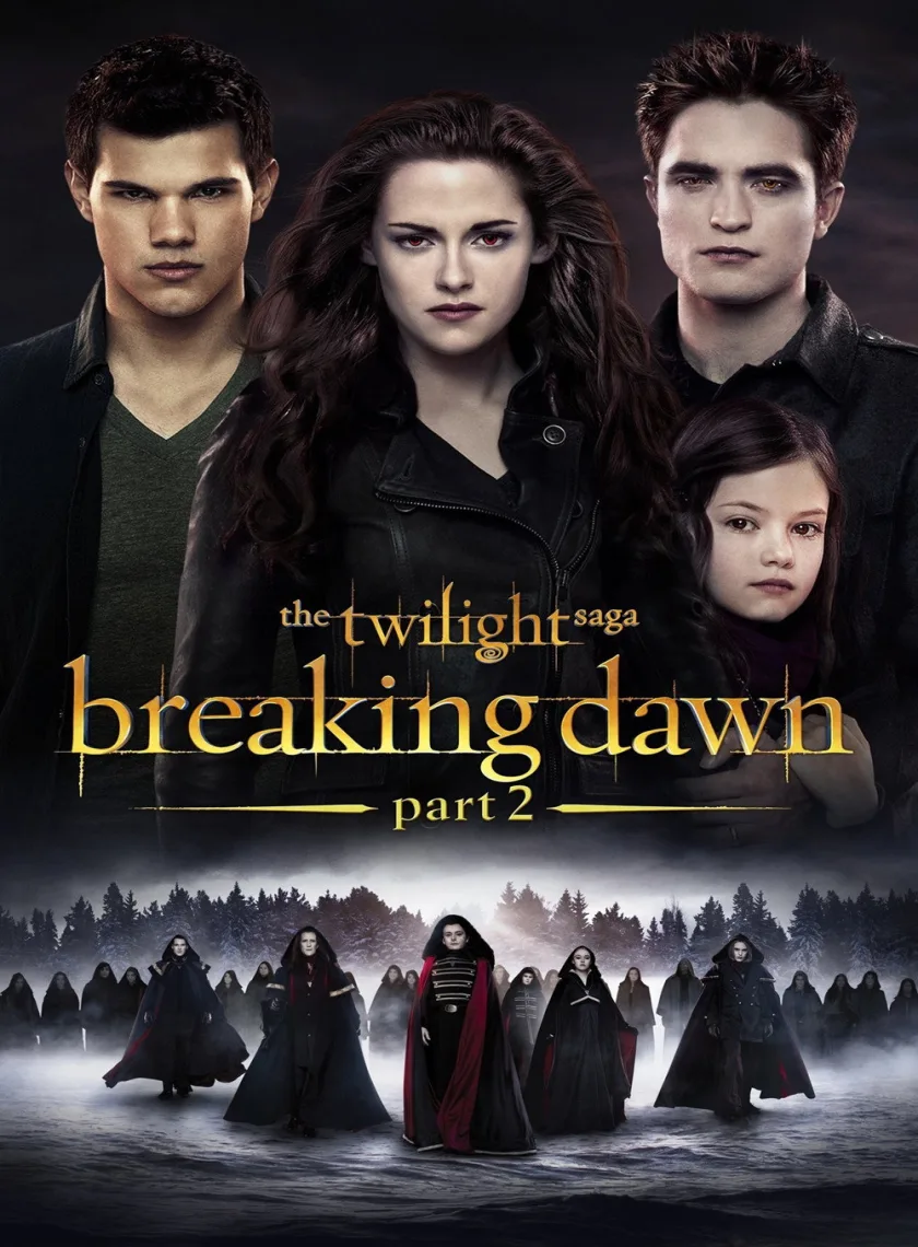 The Twilight Saga - Breaking Dawn - Part 2 (2012) (Hindi + English) Dual Audio Hollywood Movie HD ESub poster