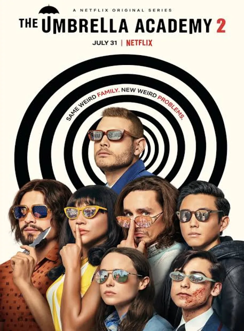 The Umbrella Academy S2 (2020) Hindi Dubbed Completed Web Series poster