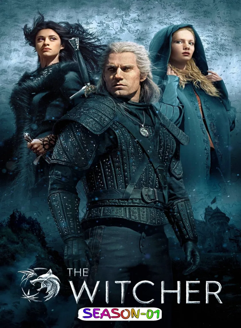 The Witcher S01 (2019) (Hindi + English) Dual Audio Completed Web Series HEVC ESub poster