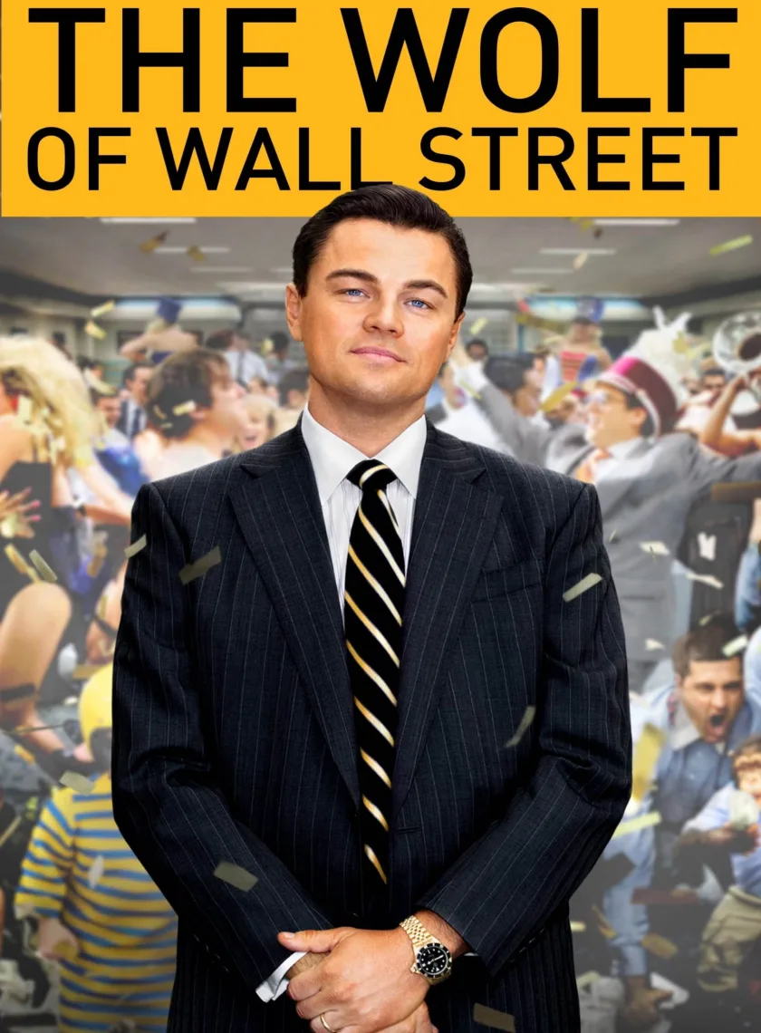 The Wolf of Wall Street (2013) (Hindi + English) Dual Audio Hollywood Movie BluRay HD ESub poster