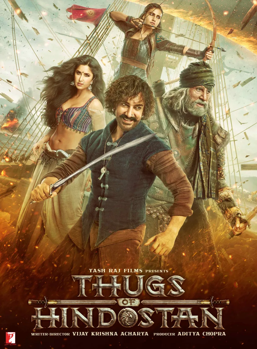 Thugs of Hindostan (2018) Bollywood Hindi Movie BluRay HD ESub poster