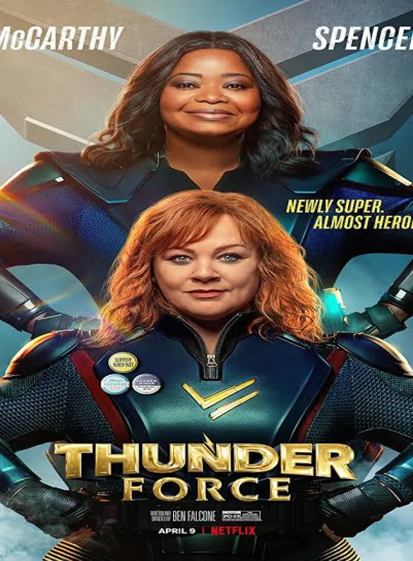 Thunder Force (2021) New Hollywood Hindi Full Movie HD poster