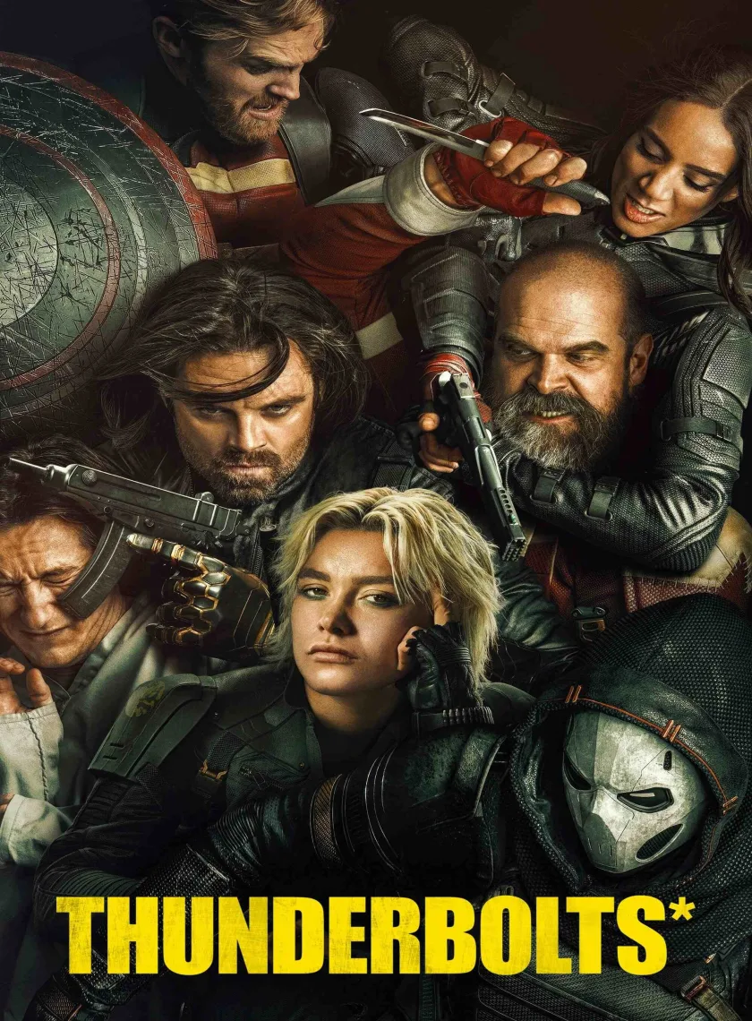 Thunderbolts (2025) (Hindi + English) Dual Audio MCU Movie HD ESub poster