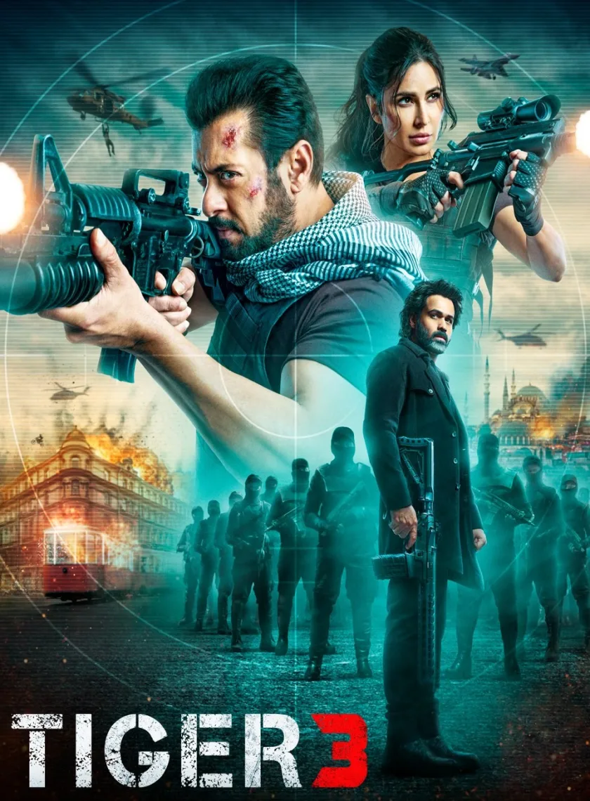 Tiger 3 (2023) Bollywood Hindi Full Movie HD ESub poster