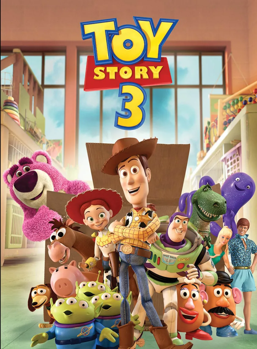 Toy Story 3 (2010) (Hindi + English) Dual Audio Animation Movie BluRay HD ESub poster