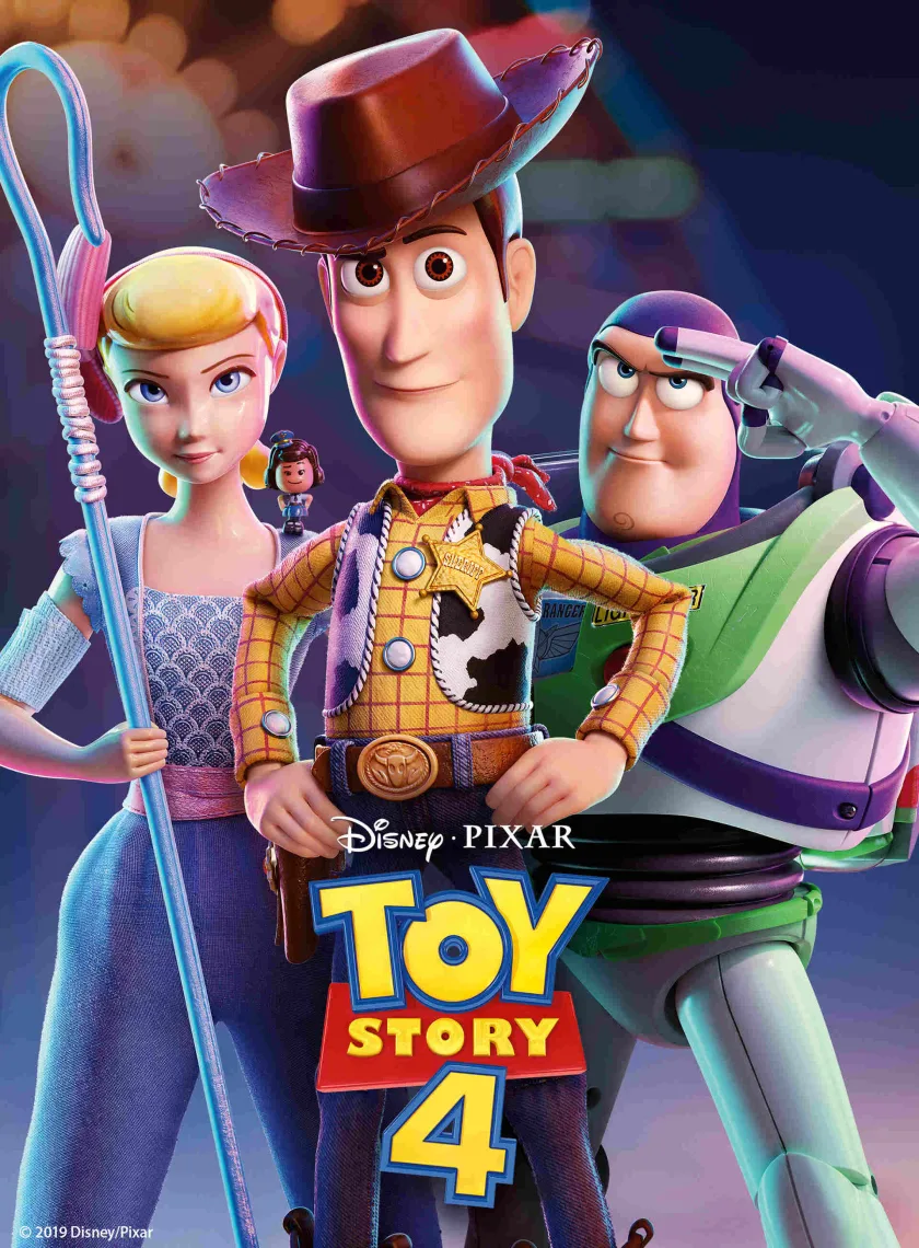 Toy Story 4 (2019) (Hindi + English) Dual Audio Animation Movie BluRay HD ESub poster