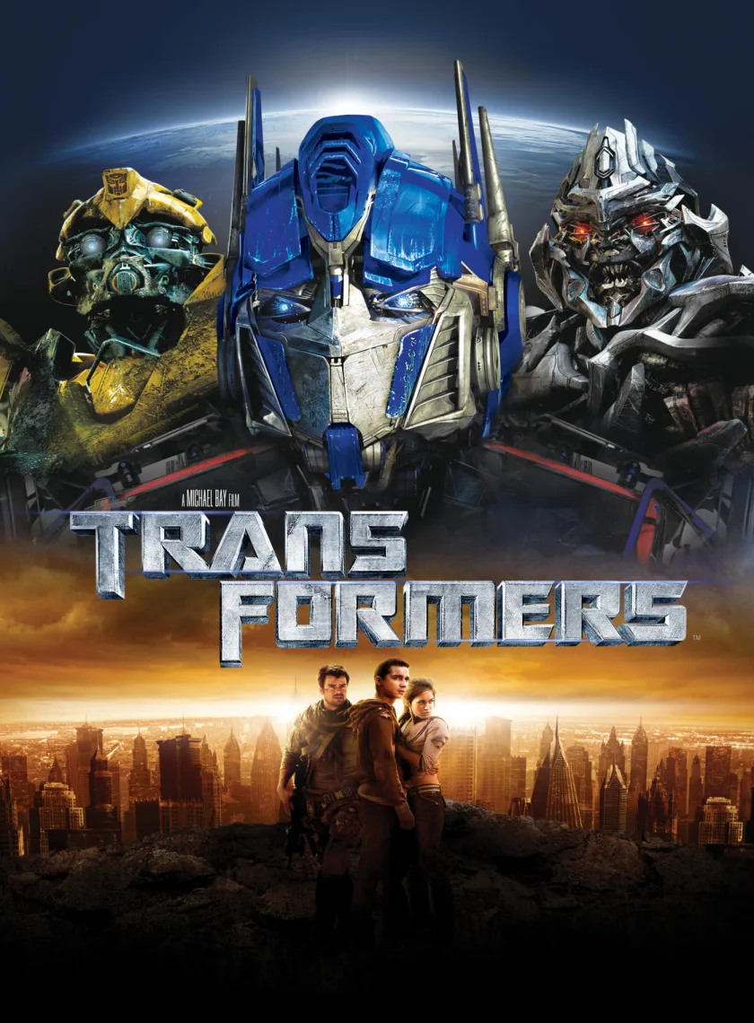 Transformers (2007) (Hindi + English) Dual Audio Hollywood Movie BluRay HD ESub poster
