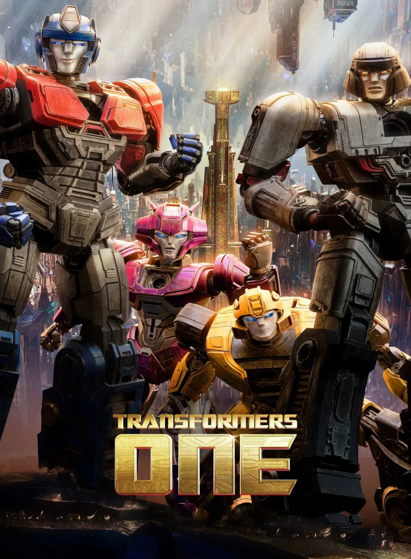 Transformers One (2024) (Hindi + English) Dual Audio Animated Movie HD ESub poster