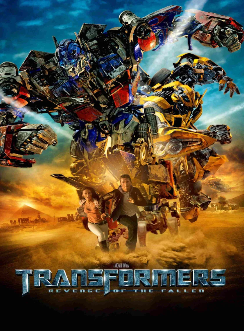 Transformers - Revenge of the Fallen (2009) (Hindi + English) Dual Audio Hollywood Movie BluRay HD ESub poster