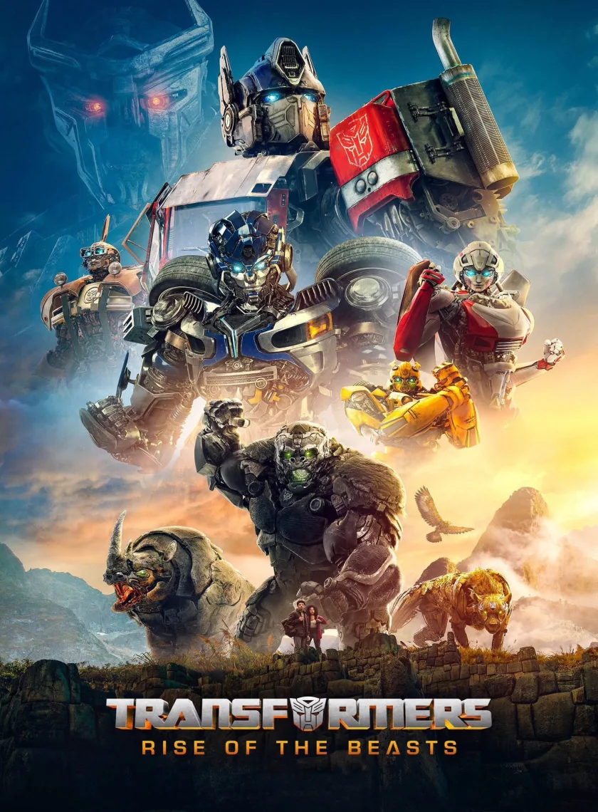 Transformers - Rise of the Beasts (2023) (Hindi + English) Dual Audio Hollywood Movie BluRay HD ESub poster